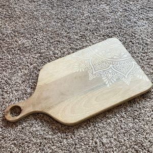 Cute design engraved cutting board